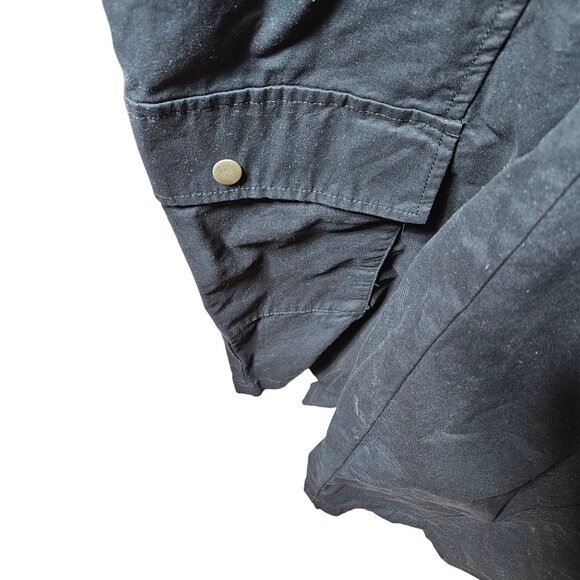 Future Collective Black Cargo Pants With Pockets & Zip Details Size 20 - Picture 5 of 10